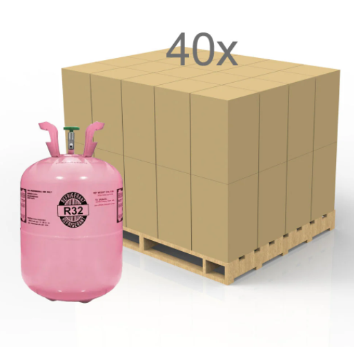 R-32 Premium Refrigerant – 20 lb Cylinder, 100% Virgin