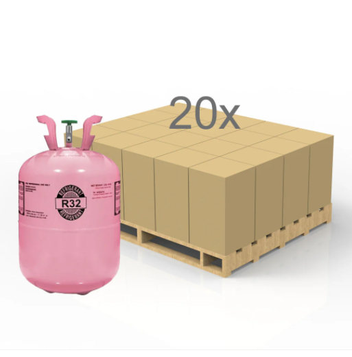 R-32 Premium Refrigerant – 20 lb Cylinder, 100% Virgin