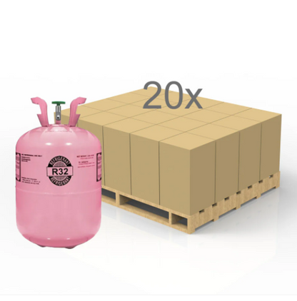 R-32 Premium Refrigerant – 20 lb Cylinder, 100% Virgin