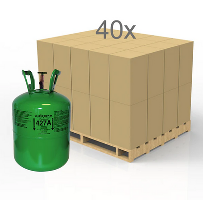 R-427A Refrigerant Cylinder (25 lb) – Virgin, Premium Grade