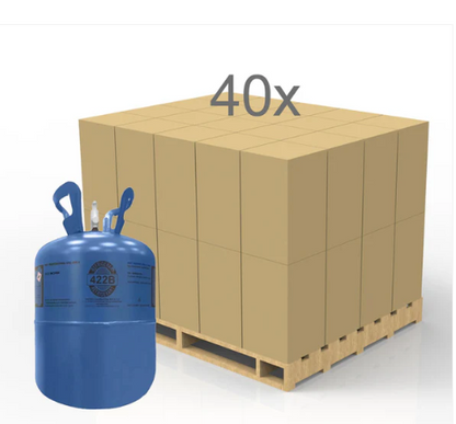 NU-22B R-422B Refrigerant – 25 lb Factory-Sealed Premium Cylinder
