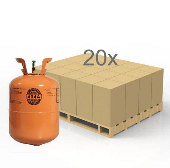 R-404A Refrigerant Cylinder (24 lb) – Virgin, Premium Grade