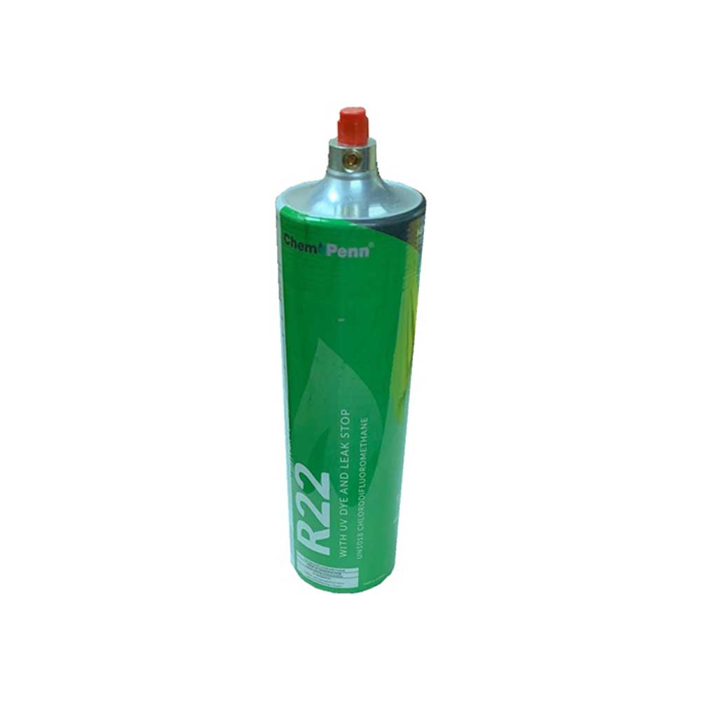 R-22 Refrigerant Can (28.2 oz) – Premium Grade, with Leak Stop & UV Dye