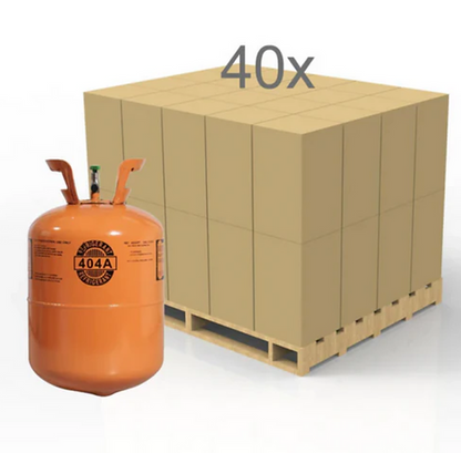 R-404A Refrigerant Cylinder (24 lb) – Virgin, Premium Grade